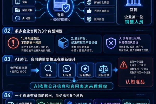 你的官网只做展示？AI时代，企业缺的是认知入口